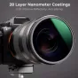 CPL Filters - K&F Concept 82MM XC16 Nano-X B270 CPL Filter, HD, Waterproof, Anti Scratch, Green Coated KF01.974V1 - buy today in store and with delivery