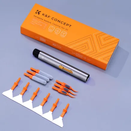 K&F Concept Replaceable Cleaning Pen Set (Cleaning pen + 6x Full Frame Cleaning Stick + 3x Flocked Sponge + 3x Rejector) SKU.197