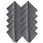 Foto kameras tīrīšana - K&F Concept KF 10pcs* Microfiber Cleaning cloth Kit, 15*18cm, Gray, Dry, in OPP bag SKU.2008 - ātri pasūtīt no ražotāja