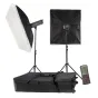 Studijas zibspuldžu komplekti - Falcon Eyes Studio Flash Set TFK-21200L with LCD Display - ātri pasūtīt no ražotāja