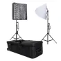 LED Gaismas paneļi - Falcon Eyes Bi-Color LED Panel RX-24TDX Set 2 - ātri pasūtīt no ražotāja