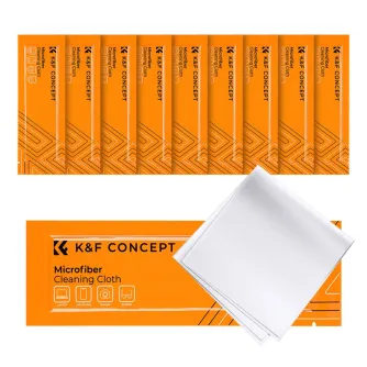 Sortimenta jaunumi - K&F Concept K&F Cleaning Cloths Dust-free Cleaning Cloths, 14*14cm, 10 pack SKU.1597 - ātri pasūtīt no ražotāja