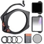 ND neitrāla blīvuma filtri - K&F Concept K&F High-End Square Bracket System, with built-in 95mm CPL, with 67/72/77/82mm adapter ring, Square SKU.1808 - ātri pasūtīt no ražotāja