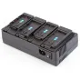 Kameras bateriju lādētāji - Swit LC-D421C KIT | 4-CH DV lādētājs ar 4x Canon BP Style plāksnēm LC-D421C KIT - ātri pasūtīt no ražotāja