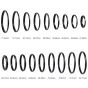 Adapters for lens - K&F Concept 18 Pieces Filter Ring Adapter Set, Camera Lens Filter Metal Stepping - quick order from manufacturer