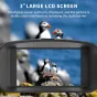 Sortimenta jaunumi - K&F Concept K&F 4K adult night vision binoculars, 3" display, 7-stop infrared night vision adjustment, 5x digital zoom KF33.061 - ātri pasūtīt no ražotāja