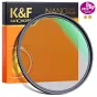ND neitrāla blīvuma filtri - K&F Concept K&F 72MM Nano-X melnais miglas filtrs 1/4, HD, ūdensizturīgs, pret skrāpējumiem, ar zaļu pārklājumu KF01.1482 - ātri pasūtīt no ražotāja