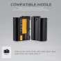 Kameru akumulatori - K&F Concept K&F EN-EL15 2000mAh Digital Camera Dual Battery with Dual Channel - perc šodien veikalā un ar piegādi