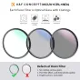 Objektīvu filtri - K&F Concept K&F55mm 3pcs Professional Lens Filter Kit (MCUV/CPL/ND4) + Filter Pouch SKU.1939V1 - perc šodien veikalā un ar piegādi