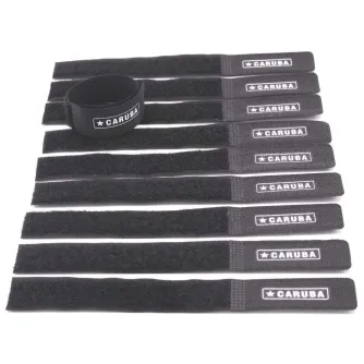 Cable Management Accessories - Caruba Fast Fixer 1 Black (10 Pieces) - quick order from manufacturer