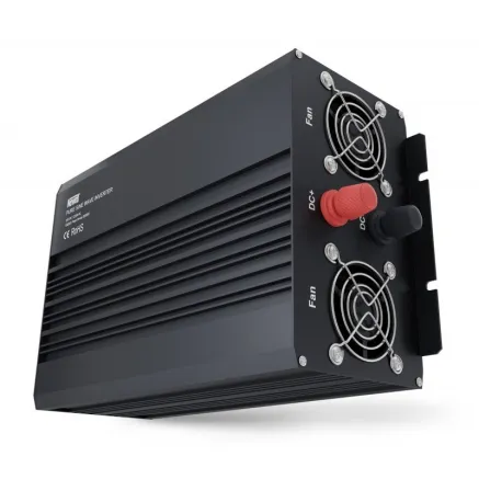 Newell voltage converter with pure sine wave - 24 V / 230 V, 1000 W.