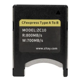 Sortimenta jaunumi - Zitay CS08 memory card adapter - CFexpress Type B / CFexpress Type A - ātri pasūtīt no ražotāja