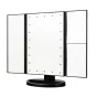 Make-up spoguļi - Humanas HS-ML04 makeup mirror with LED backlight - black - ātri pasūtīt no ražotāja