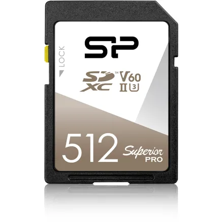 Silicon Power memory card SDXC 512GB Superior Pro UHS-II SP512GBSDXJV6V10