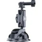 Accessories for Action Cameras - TELESIN Universal Suction Cup Holder with phone holder and action camera mounting TE-SUC-012 - quick order from manufacturer