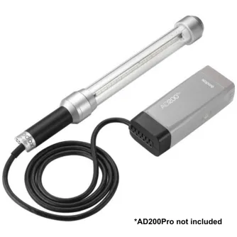 Zibspuldzes ar akumulatoru - Godox AD-S200 Stick Flash Head for AD200 - perc šodien veikalā un ar piegādi