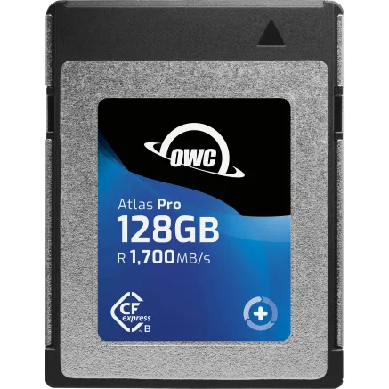 OWC CFEXPRESS ATLAS PRO R1700/W1400 (TYPE B) 128GB OWCCFXB2P00128