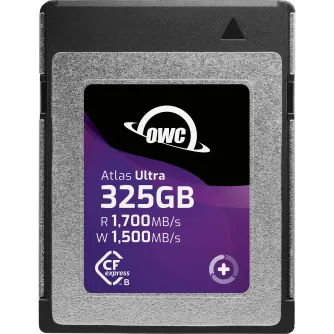 Sortimenta jaunumi - OWC CFEXPRESS ATLAS ULTRA R1700/W1500 (TYPE B) 325GB OWCCFXB2U0325 - ātri pasūtīt no ražotāja