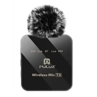 Bezvadu piespraužamie mikrofoni - Wireless Lavalier Microphone PULUZ PU647B (lightning) - perc šodien veikalā un ar piegādi