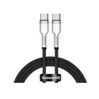 Kabeļi - Baseus Metal Data Cable Type-C to Type-C 2m - perc šodien veikalā un ar piegādi