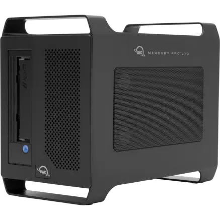 OWC MERCURY PRO LTO-8 SOLUTION W/TAPE & CLEANER - 12TB/30TB W/ARGEST DESKTOP LTO SOFTWARE OWCTBLTMP8A000