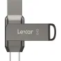 USB Flash Drives - LEXAR JUMPDRIVE DUAL DRIVE D400 TYPE-C/TYPE-C & TYPE-A, UP TO 130MB/S READ (USB 3.1) 64GB LJDD400064G-BNQNG - quick order from manufacturer
