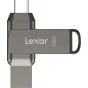 Sortimenta jaunumi - LEXAR JUMPDRIVE DUAL DRIVE D400 TYPE-C/TYPE-C & TYPE-A, UP TO 130MB/S READ (USB 3.1) 128GB LJDD400128G-BNQNG - ātri pasūtīt no ražotāja