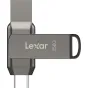 Sortimenta jaunumi - LEXAR JUMPDRIVE DUAL DRIVE D400 TYPE-C/TYPE-C & TYPE-A, UP TO 130MB/S READ (USB 3.1) 256GB LJDD400256G-BNQNG - ātri pasūtīt no ražotāja