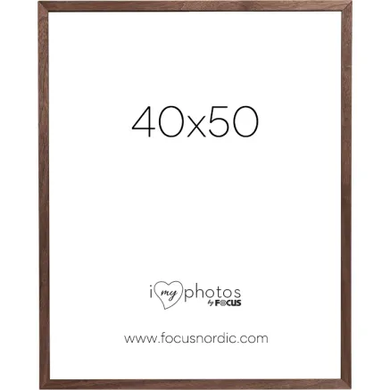 FOCUS SOUL WALNUT VENEER 40X50 120948