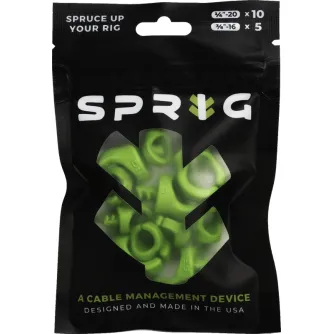 Sortimenta jaunumi - SPRIG GREEN VALUE PACK 10X 1/4” SPRIGS + 5X 3/8” BIG SPRIGS VPK-S10-B5-G - ātri pasūtīt no ražotāja