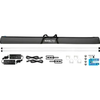 Light Wands Led Tubes - NANLITE PAVOTUBE II 60XR 2KIT-S LED TUBE LIGHT 15-2029-2KIT-S - quick order from manufacturer