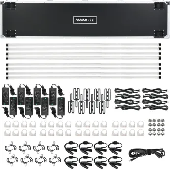 Sortimenta jaunumi - NANLITE PAVOTUBE II 60XR 8KIT LED TUBE LIGHT 15-2029-8KIT - ātri pasūtīt no ražotāja
