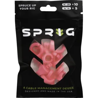 Sortimenta jaunumi - SPRIG PINK VALUE PACK 10X 1/4” SPRIGS + 5X 3/8” BIG SPRIGS VPK-S10-B5-PK - ātri pasūtīt no ražotāja