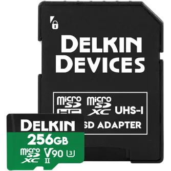 Atmiņas kartes - DELKIN MICROSD POWER 2000X UHS-II (V90) R300/W250 256GB DDMSDG2000256 - ātri pasūtīt no ražotāja Atmiņas kartes - DELKIN MICROSD POWER 2000X UHS-II (V90) R300/W250 256GB DDMSDG2000256 - ātri pasūtīt no ražotāja