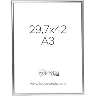 Sortimenta jaunumi - FOCUS CAN-CAN SHINY SILVER 29,7X42 (A3) 114235 - ātri pasūtīt no ražotāja