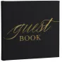 Sortimenta jaunumi - FOCUS BASE LINE CANVAS ALBUM 20X20 GUESTBOOK BLACK 124076 - ātri pasūtīt no ražotāja