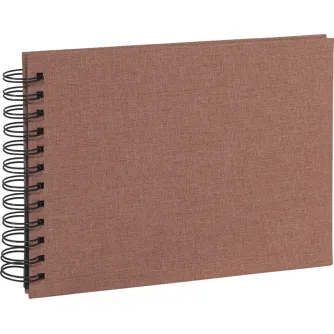 Discontinued - FOCUS BASE LINE CANVAS WIRE-O 23X17 ORANGE LIMITED ED. 124080