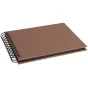 Discontinued - FOCUS BASE LINE CANVAS WIRE-O 23X17 ORANGE LIMITED ED. 124080