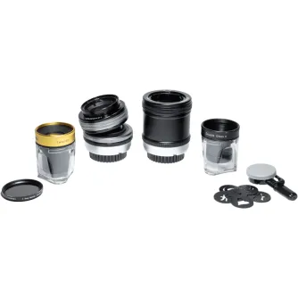 Sortimenta jaunumi - LENSBABY TWIST 60 + DOUBLE GLASS II OPTIC SWAP KIT FOR FUJI X MOUNT LBT60DGIIOSKF - ātri pasūtīt no ražotāja