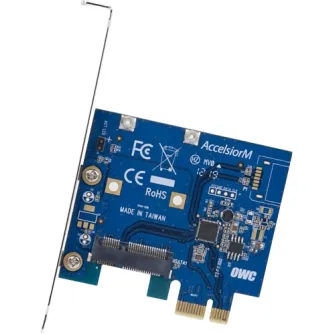 Sortimenta jaunumi - OWC ACCELSIOR-M PCIE SATA 6G CONTROLLER. PLUG & PLAY WITH ANY MSATA SSD MODULE! OWCPCIEACCELMF - ātri pasūtīt no ražotāja