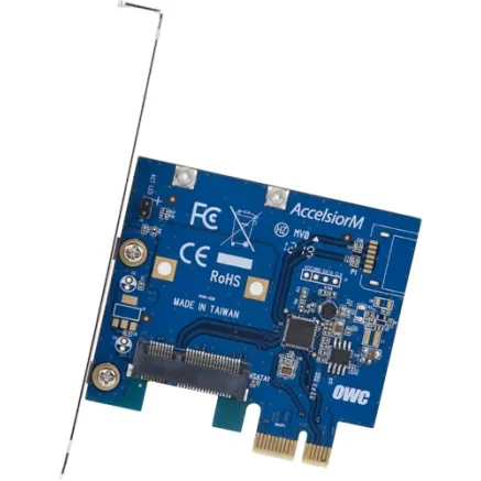 OWC ACCELSIOR-M PCIE SATA 6G CONTROLLER. PLUG & PLAY WITH ANY MSATA SSD MODULE! OWCPCIEACCELMF