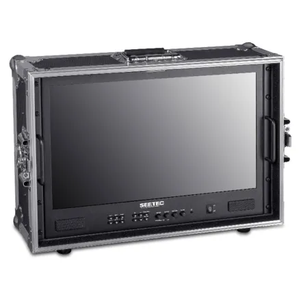 SEETEC MONITOR ATEM215S-CO 21.5 W. SDI CARRY-ON FLIGHT CASE ATEM215S-CO
