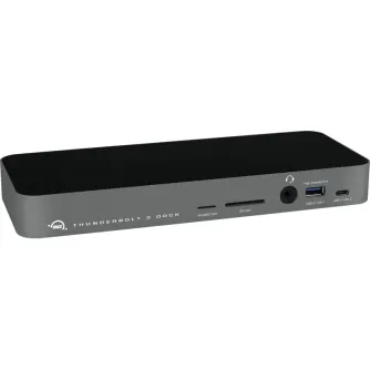 Sortimenta jaunumi - OWC DOCK THUNDERBOLT 3 DOCK - 14-PORT WITH CABLE - SPACE GRAY OWCTB3DK14PSG - ātri pasūtīt no ražotāja