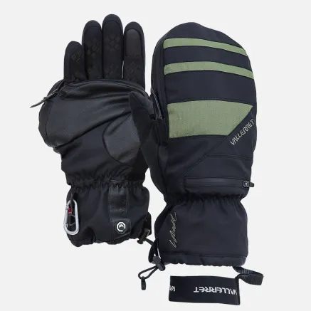 VALLERRET SKADI ZIPPER MITT LRS GREEN, LIMITED EDITION, S 23SKD-GN-S