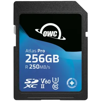 Sortimenta jaunumi - OWC SD ATLAS PRO SDXC UHS-II R250/W130 (V60) 256GB OWCSDV60P0256 - ātri pasūtīt no ražotāja