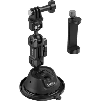 Sporta kameru aksesuāri - SMALLRIG 4275 PORTABLE SUCTION CUP MOUNT SUPPORT KIT FOR ACTION CAMERAS / MOBILE PHONES SC-1K 42755 - ātri pasūtīt no ražotāja