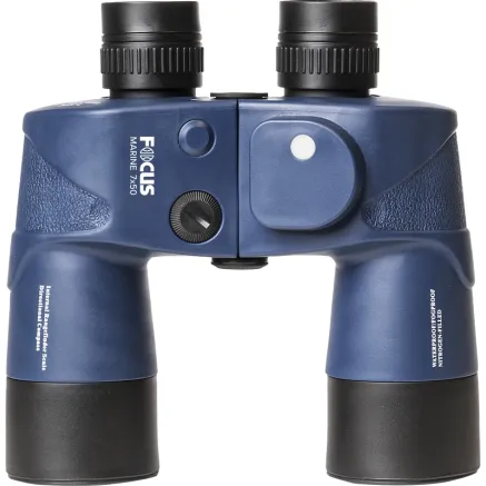 FOCUS OPTICS FOCUS MARINE 7X50 COMPASS W6003A BLUE