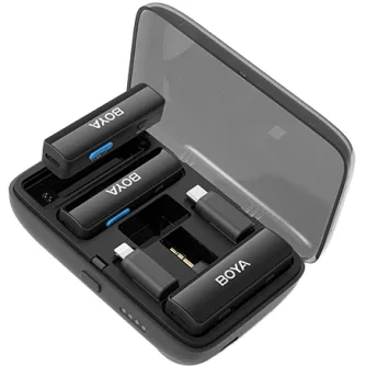 Wireless Lavalier Microphones - BOYA BOYALINK - 2.4G MINI WIRELESS MICROPHONE , FOR CAMERA, ANDROID, IOS DEVICES - quick order from manufacturer Best choise selected by experts