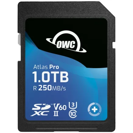 OWC SD ATLAS PRO SDXC UHS-II R250/W130 (V60) 1000GB/1TB OWCSDV60P1000