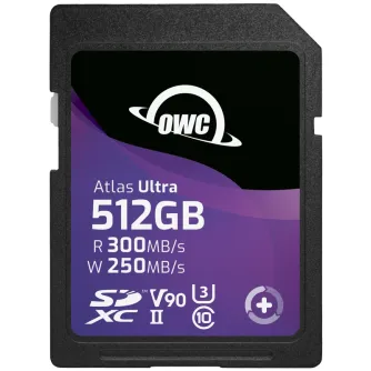 Atmiņas kartes - OWC SD ATLAS S ULTRA SDHC UHS-II R300/W250 (V90) 512GB OWCSDV90U0512 - ātri pasūtīt no ražotāja